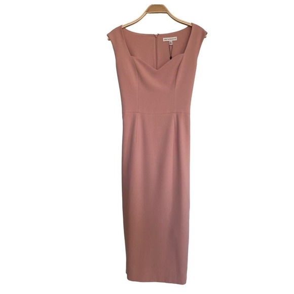 NWT Dress Population Elle Dress Blush - Picture 4 of 11